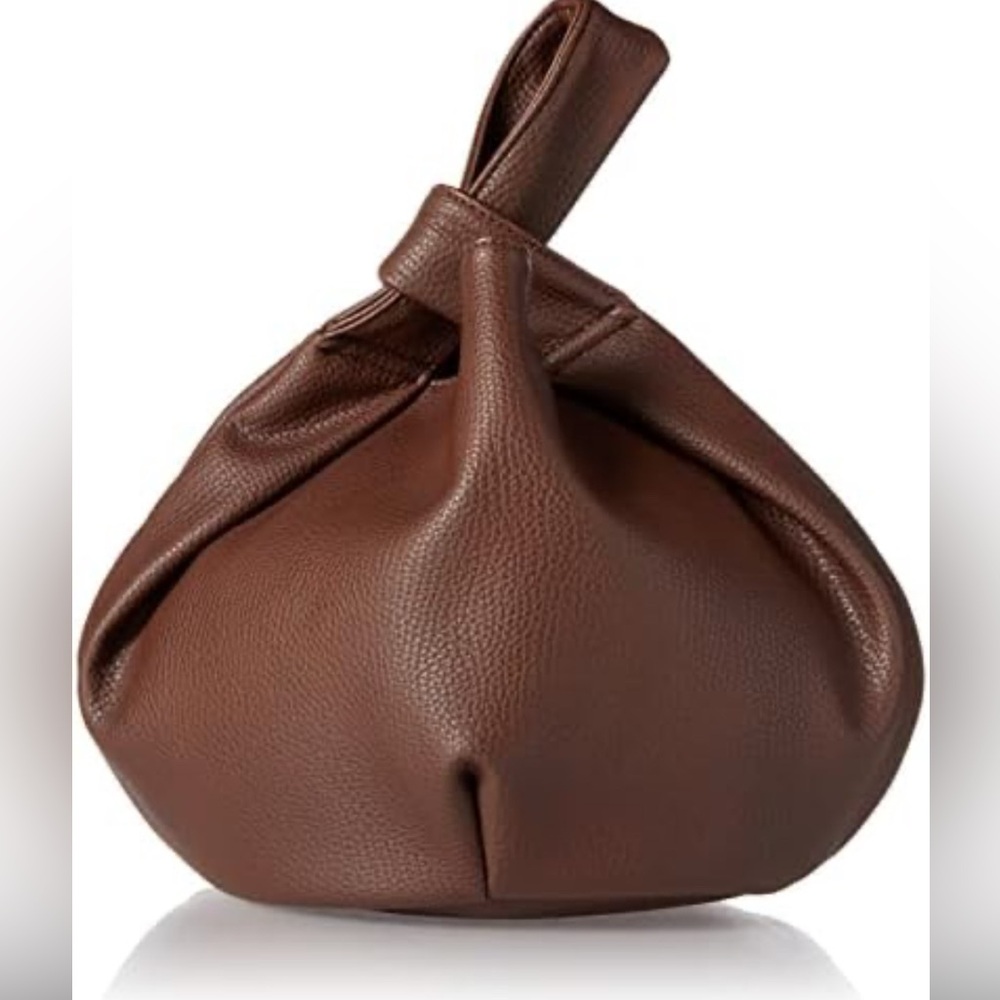 2/$15 Unique Brown PU Leather Purse